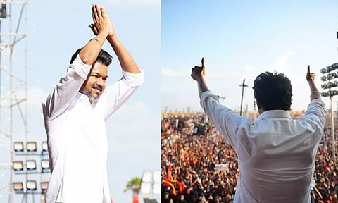 மதுரை மாநாடு: தொண்டர்களுக்கு நன்றி தெரிவித்து த.வெ.க. தலைவர் விஜய் கடிதம்