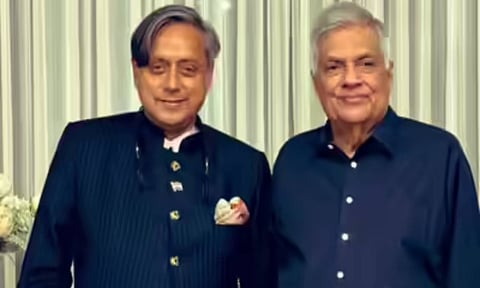 'இது அரசியல் பழிவாங்கும் நடவடிக்கை' - ரணில் விக்ரமசிங்கே கைதுக்கு சசி தரூர் கண்டனம்