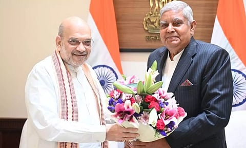 ஜெகதீப் தன்கர் வீட்டுக்காவலில் வைக்கப்பட்டுள்ளாரா? - அமித் ஷா விளக்கம்