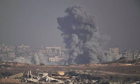 காசாவில் உள்ள மருத்துவமனை மீது இஸ்ரேல் வான்தாக்குதல்: 8 பேர் உயிரிழப்பு