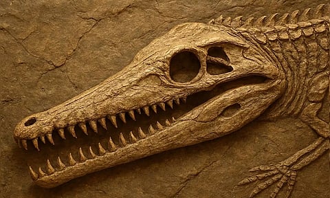 201 மில்லியன் ஆண்டுகளுக்கு முன்.. டைனோசர்களை விட பழமையான உயிரினத்தின் புதைபடிவம் கண்டுபிடிப்பு!