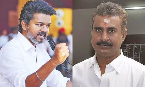 சிரஞ்சீவியே கட்சியை கலைத்துவிட்டார்: இ.பி.எஸ். பற்றி பேச விஜய்க்கு உரிமை இல்லை - வேலுமணி