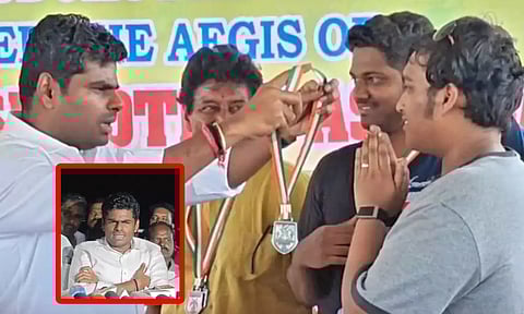 பதக்கம் வாங்க மறுத்த TRB ராஜா மகன் - பெருந்தன்மையாக பேசிய அண்ணாமலை