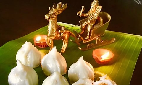 பிள்ளையார் விரும்பும் 'மோதகம்' நைவேத்தியம்