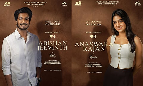 கதாநாயகனாக அறிமுகமாகும் 'டூரிஸ்ட் ஃபேமிலி' இயக்குநர் அபிஷன் ஜீவிந்த்- போஸ்டர்கள் வெளியீடு