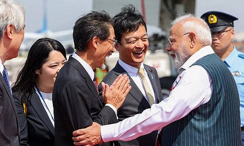 2 நாள் பயணமாக ஜப்பான் சென்றடைந்தார் பிரதமர் மோடி