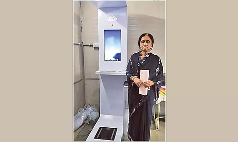 தெலுங்கானா அரசு ஆஸ்பத்திரிகளில் உடல் பரிசோதனை எந்திரம் அறிமுகம்