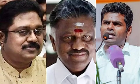 கூட்டணியில் இருந்து விலகல்.. டிடிவி தினகரன், ஓபிஎஸ் முடிவை மறுபரிசீலனை செய்ய அண்ணாமலை வலியுறுத்தல்