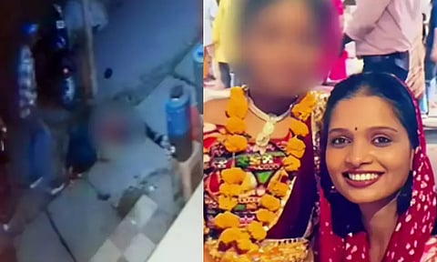 பரபரப்பான சந்தையில் மனைவியை சுட்டுக் கொலை செய்த கணவன் - உ.பி.யில் அதிர்ச்சி