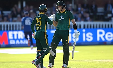 2வது போட்டியிலும் வெற்றி: இங்கிலாந்துக்கு எதிரான ஒருநாள் தொடரை கைப்பற்றியது தென் ஆப்பிரிக்கா