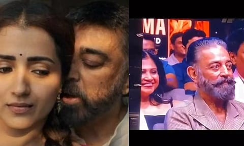 எப்படி சார் இவ்வளவு Hot-ஆ இருக்கீங்க?- திரிஷா கேள்வியில் அதிர்ந்த கமல்ஹாசன்