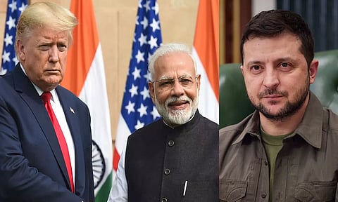 இந்தியா மீது அமெரிக்கா வரி விதித்தது சரியே..!- உக்ரைன் அதிபர் ஜெலன்ஸ்கி
