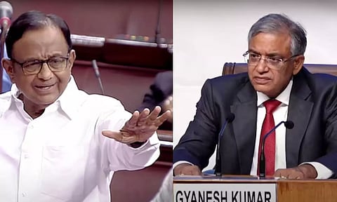 தலைமைத் தேர்தல் ஆணையர் ஞானேஷ் குமார் என்ன சொல்லப் போகிறார்? - ப.சிதம்பரம் கேள்வி