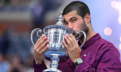 அமெரிக்க ஓபன்: பரிசுத் தொகையில் பாதியை இழக்கும் கார்லஸ் அல்காரஸ்..!