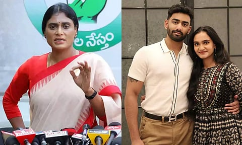 தகுந்த நேரத்தில் என் மகன் அரசியலுக்கு வருவார்- ஆந்திர மாநில காங்கிரஸ் தலைவி ஷர்மிளா