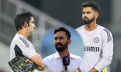 ஷ்ரேயாஸ் ஐயரை 2026-ல் கழற்றி விடத் தான் இப்படி ஒரு ஸ்கெட்ச்.. கம்பீரை சாடிய தினேஷ் கார்த்திக்