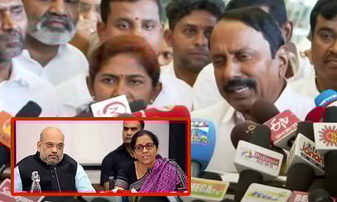 அமித் ஷா, நிர்மலா சீதாராமனை சந்தித்த செங்கோட்டையன் - செய்தியாளர்களிடம் என்ன கூறினார்?