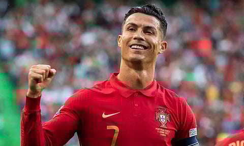 உலக கோப்பை கால்பந்து தகுதி சுற்று- புதிய சாதனை படைத்த ரொனால்டோ