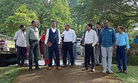 முல்லைப்பெரியாறு அணையில் ஆய்வுக்கு வந்த மத்திய துணை கண்காணிப்பு குழுவினர்