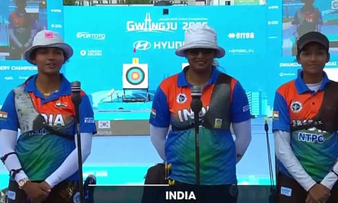 உலக வில்வித்தை போட்டி: பதக்கத்தை தவறவிட்ட இந்திய மகளிர் அணி