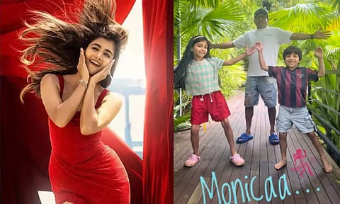 VIDEO: தனது குழந்தைகளுடன் மோனிகா பாடலுக்கு நடனமாடிய நடிகர் ஷோபின் ஷாஹிர்