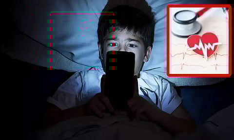 குழந்தைகள் அதிகமாக செல்போன் பார்த்தால் இதயத்திற்கு ஆபத்தா? - ஆய்வில் அதிர்ச்சி தகவல்