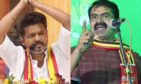 விஜய் வேட்டைக்கு வந்த சிங்கம் அல்ல... வேடிக்கை காட்ட வந்த சிங்கம்- சீமான்