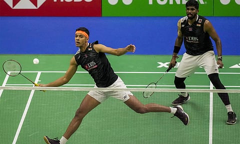 ஹாங்காங் ஓபன்: சாத்விக்-சிராக் ஜோடி அரையிறுதிக்கு முன்னேற்றம்