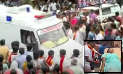 விஜய்யை காண காலை முதல் காத்திருக்கும் தொண்டர்கள்- 50 பேர் மயக்கம்