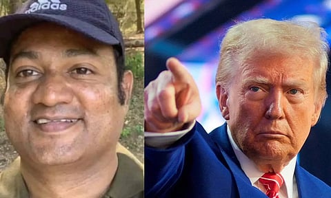 அமெரிக்காவில் இந்தியர் தலை துண்டித்து கொலை: குற்றவாளிக்கு அதிகபட்ச தண்டனை - டிரம்ப் உறுதி