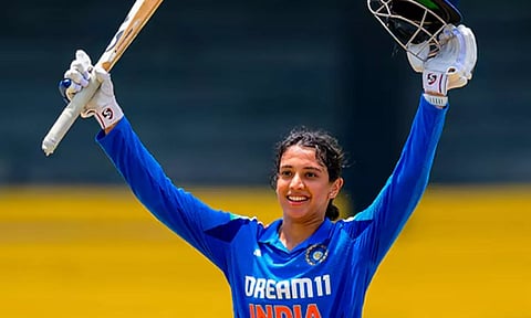மகளிர் ஒருநாள் கிரிக்கெட் தரவரிசை: ஸ்மிருதி மந்தனா மீண்டும் முதலிடத்திற்கு முன்னேற்றம்