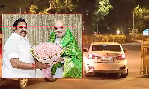 உள்துறை அமைச்சர் அமித் ஷா உடன் எடப்பாடி பழனிசாமி சந்திப்பு