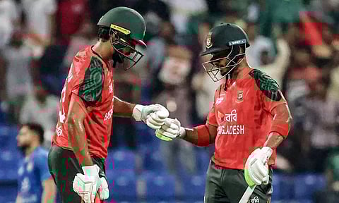 ஆசிய கோப்பை 2025: ஆப்கானிஸ்தானுக்கு 155 ரன்களை இலக்காக நிர்ணயித்தது வங்கதேசம்