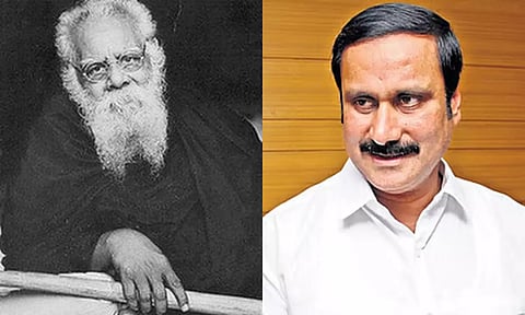 பெரியார் வகுத்துத் தந்த சமூகநீதிப் பாதையில் தொடர்ந்து பயணிக்க உறுதியேற்போம்- அன்புமணி