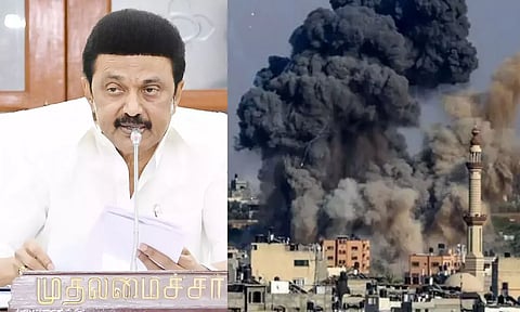 உயிருக்குப் போராடும் காசா! உலகம் கண்டுகொள்ளாமல் இருக்கக் கூடாது!- மு.க.ஸ்டாலின்