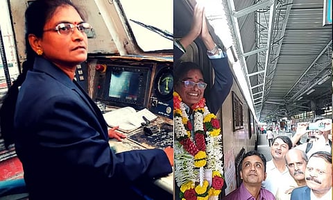 ஆசியாவின் முதல் பெண் ரெயில் ஓட்டுநர் சுரேகா யாதவ் அடுத்த வாரம் பணி ஓய்வு.. யார் இவர்?