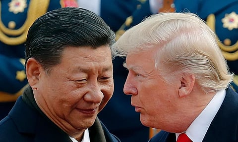 சீன அதிபருடன் தொலைபேசியில் பேச்சுவார்த்தை நடத்திய டிரம்ப்.. அடுத்த மாதம் நேருக்கு நேர் சந்திப்பு