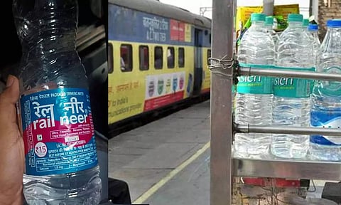 ரெயில் நிலையங்களில் விற்கும் தண்ணீர் பாட்டில் விலை குறைப்பு- இந்திய ரெயில்வே