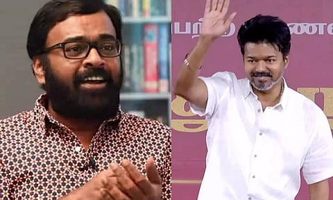 தி.மு.க.தான் விஜய்க்கு அடுத்தமுறை ராஜ்யசபா சீட்டு கொடுக்க வேண்டும்: இயக்குநர் கரு.பழனியப்பன் பேச்சு