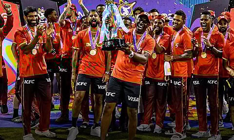 கரீபியன் பிரீமியர் லீக்: 5-வது முறையாக டிரின்பாகோ நைட் ரைடர்ஸ் அணி சாம்பியன்