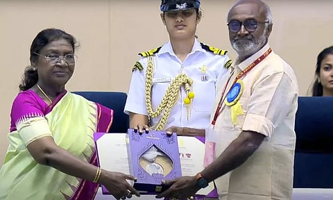 சிறந்த துணை நடிகருக்கான தேசிய விருதைப் பெற்றார் எம்.எஸ்.பாஸ்கர்
