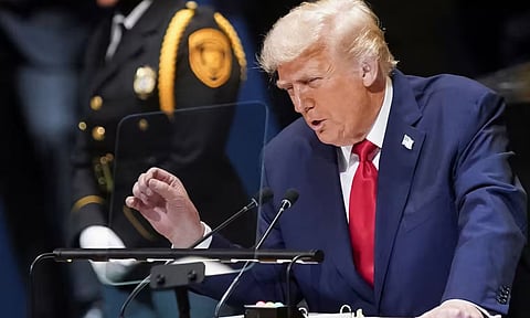 இந்தியா - பாகிஸ்தான் உட்பட 7 போர்களை நிறுத்தினேன் - ஐ.நா.வில் மார்தட்டிய டிரம்ப்