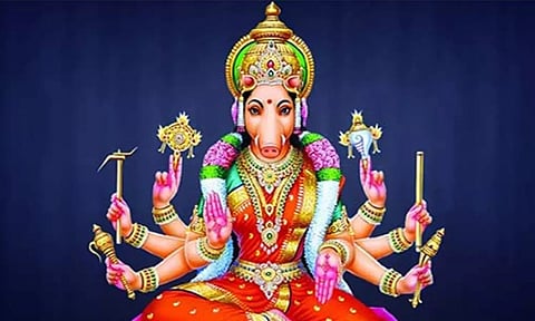 நவராத்திரி 3-ம் நாள் நாள்: சுகபோகங்கள் அருளும் வராகி!