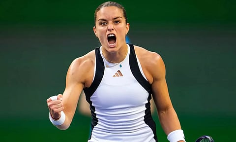 சீனா ஓபன் டென்னிஸ்: மரியா சக்காரி, கிரெஜ்சிகோவா முதல் சுற்றில் வெற்றி