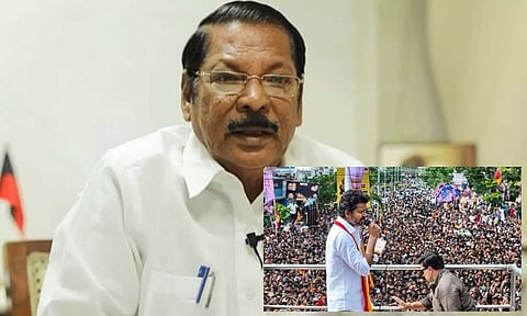 விஜய்க்கு கூடும் கூட்டம் குறித்த கேள்விக்கு ஆர்.எஸ். பாரதி அளித்த பதில்