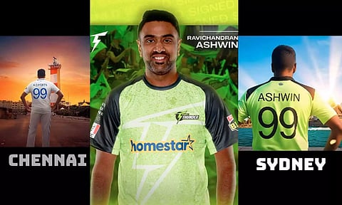 BBL தொடரில் இணைந்த முதல் இந்திய வீரர்.. அஸ்வின் வெளியிட்ட வீடியோ