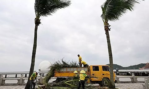 ரகசா புயல் எதிரொலி: சீனாவில் 5 லட்சம் வீடுகளில் மின்சாரம் துண்டிப்பு