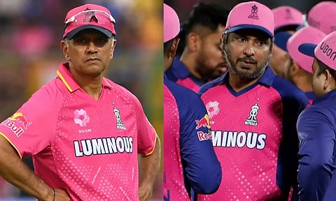 2026 IPL - ராகுல் டிராவிட் OUT - குமார் சங்ககாரா IN - ராஜஸ்தான் ராயல்ஸ் முக்கிய முடிவு!