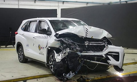 பாரத் NCAP டெஸ்ட்டிங்கில் மாஸ் காட்டிய மாருதி சுசுகி இன்விக்டோ