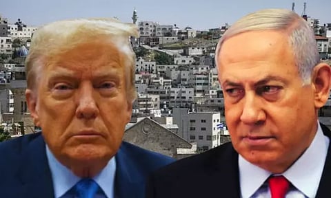 மேற்கு கரையை இஸ்ரேலுடன் இணைக்க அனுமதிக்க மாட்டேன் - டிரம்ப் கறார்!